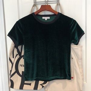 Honey Punch Retro Velour Tee